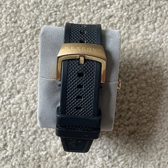 Invicta Reserve Cronograph Mens Watch Black Gold‎ Model 18342 Water Resistant - Picture 5 of 8